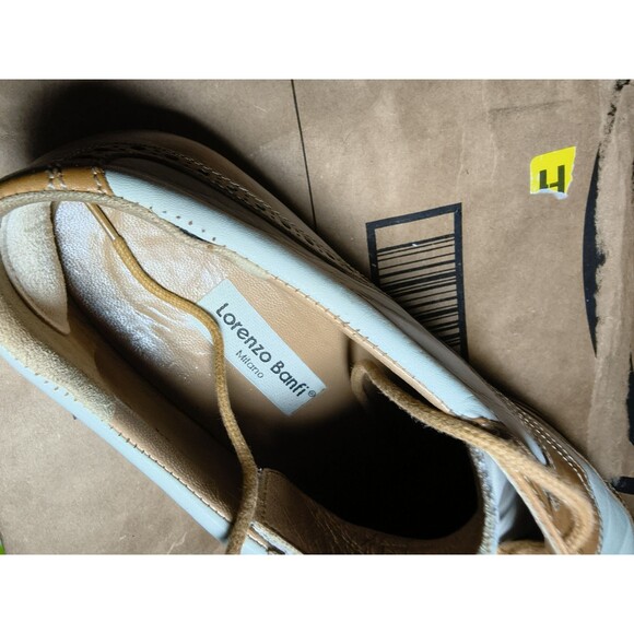 Lorenzo Banfi Milano Men Two Tone Brogue dress shoes Size 12 main image 10